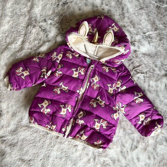 Robeez Other - Robeez Unicorn Baby Puffer Jacket - Girl 3-6 months - NWOT